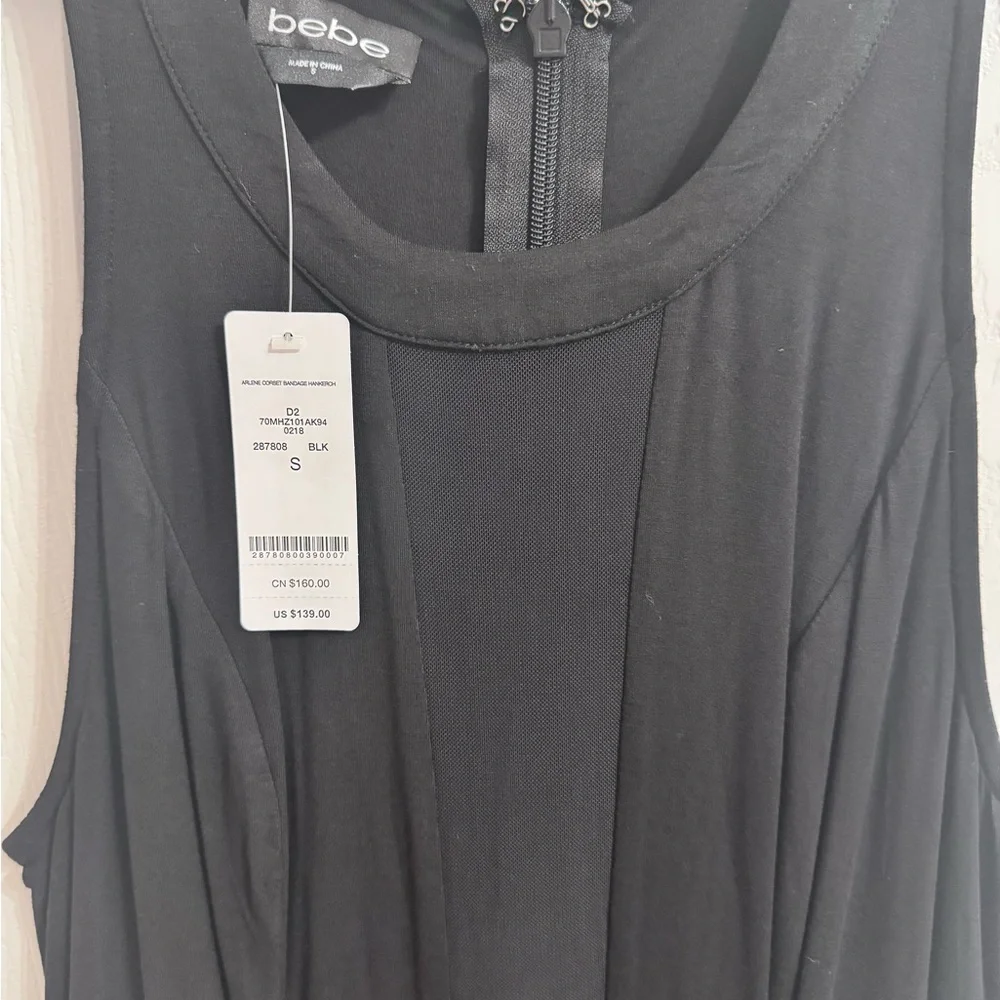 ✨ NEW Bebe Black High-Low Dress – Size S ✨ - Picture 8 of 9